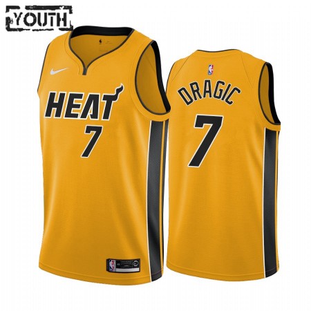 Kinder NBA Miami Heat Trikot Goran Dragic 7 2020-21 Earned Edition Swingman
